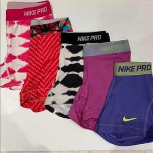 Nike Pro Training Shorts (Bundle of 5)